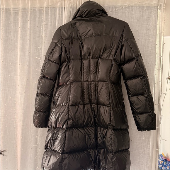 Moncler Women's Shiny Black Puffer Jacket - Picture 2 of 2